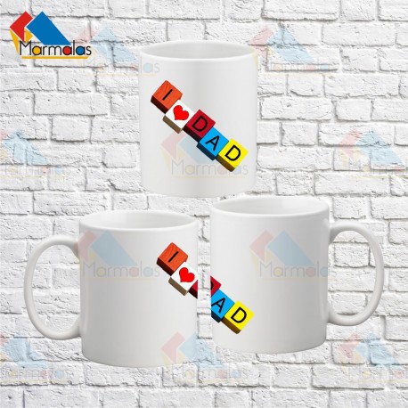 Puodelis I LOVE DAD