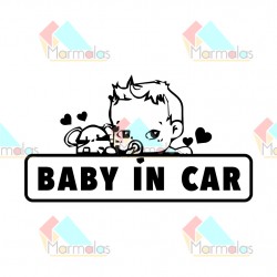Lipdukas BABY IN CAR