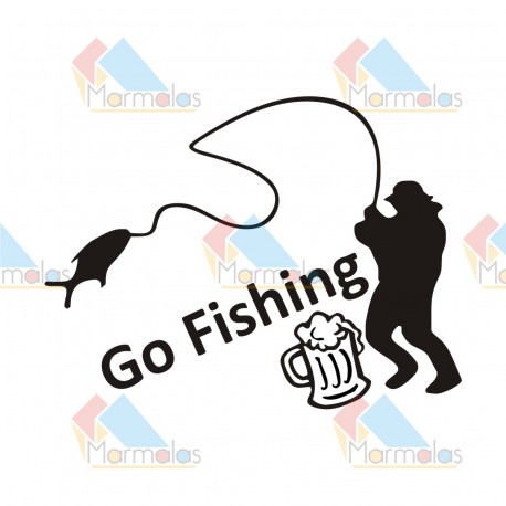 Lipdukas GO FISHING
